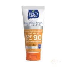 BEAUTY CLINIC SUN SCREEN SPF 90, 150 ML face and body
