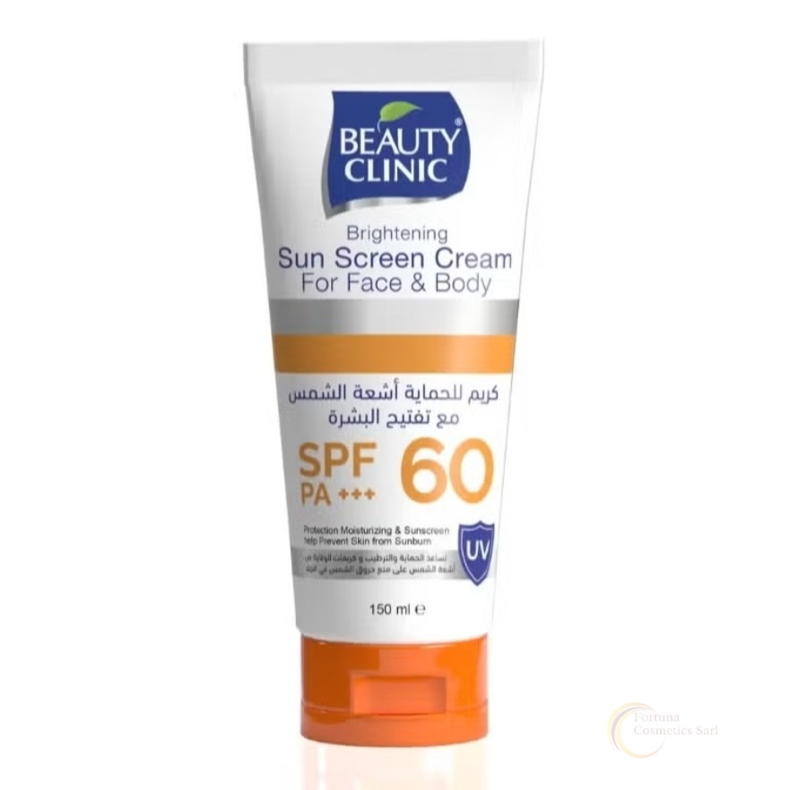 BEAUTY CLINIC SUN SCREEN SPF 60, 150 ML face and body